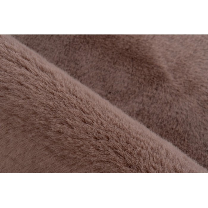 Tapis enfant 100x100cm, design E305S coloris rose poudré - Confort et élégance pour votre intérieur