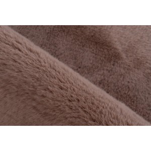 Tapis enfant 100x100cm, design E305S coloris rose poudré - Confort et élégance pour votre intérieur