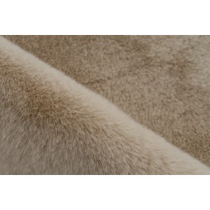 Tapis enfant 100x100cm, design E405S coloris beige - Confort et élégance pour votre intérieur