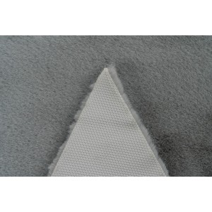 Tapis enfant 100x100cm, design E405S coloris argent - Confort et élégance pour votre intérieur