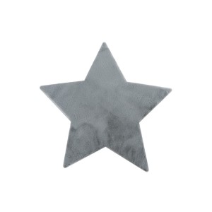 Tapis enfant 100x100cm, design E405S coloris argent - Confort et élégance pour votre intérieur