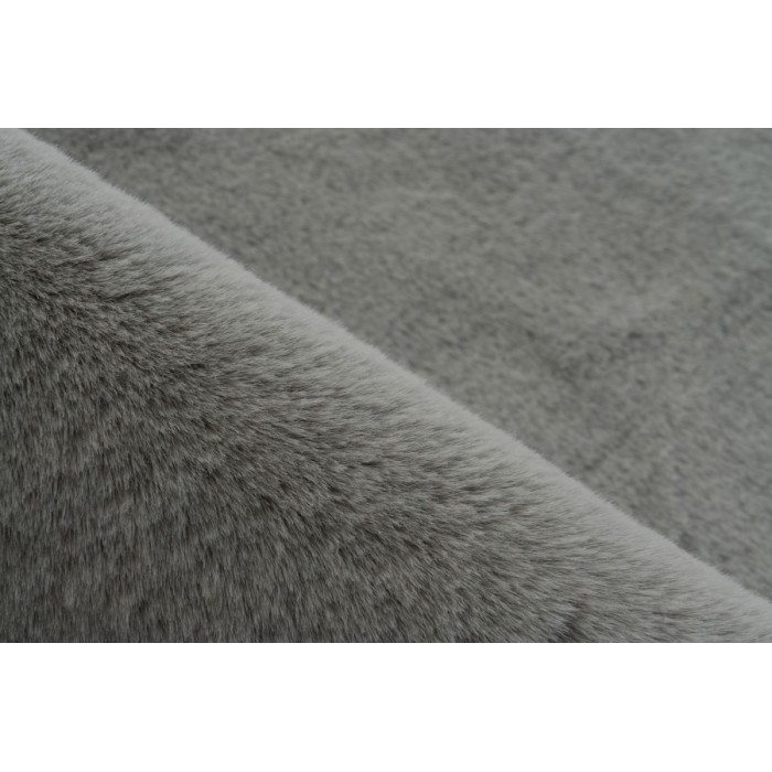 Tapis 120x80cm, design E505S coloris argent - Confort et élégance pour votre intérieur