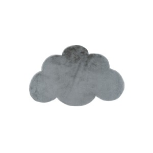 Tapis 120x80cm, design E505S coloris argent - Confort et élégance pour votre intérieur