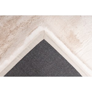 Tapis 290x200cm, design E009Y coloris ivoire - Confort et élégance pour votre intérieur