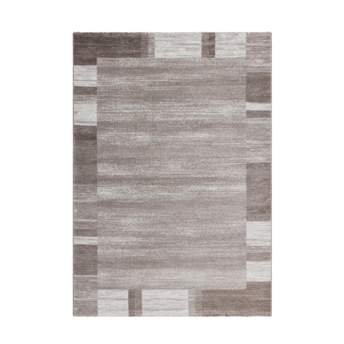 Tapis 230x160cm, design F005G coloris beige - Confort et élégance pour votre intérieur