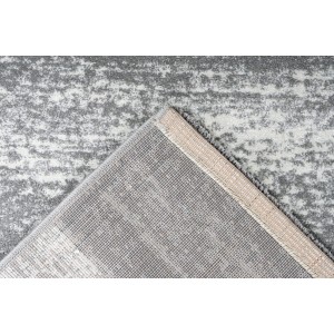 Tapis 150x80cm, design F005G coloris argent - Confort et élégance pour votre intérieur