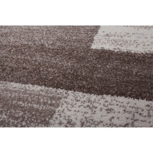 Tapis 150x80cm, design F105G coloris beige - Confort et élégance pour votre intérieur