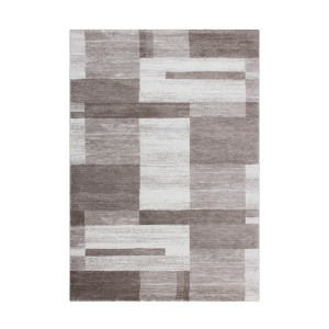 Tapis 170x120cm, design F105G coloris beige - Confort et élégance pour votre intérieur
