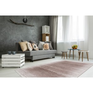 Tapis 230x160cm, design F205G coloris beige - Confort et élégance pour votre intérieur