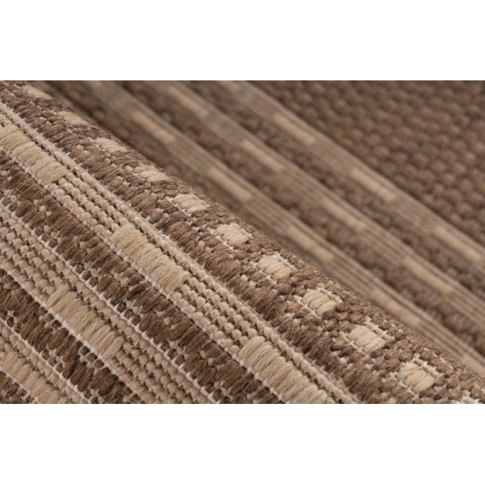 Tapis 170x120cm, design F105A coloris café - Confort et élégance pour votre intérieur