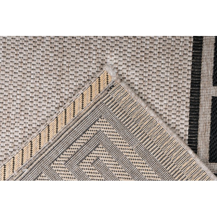 Tapis 170x120cm, design F205A coloris argent - Confort et élégance pour votre intérieur