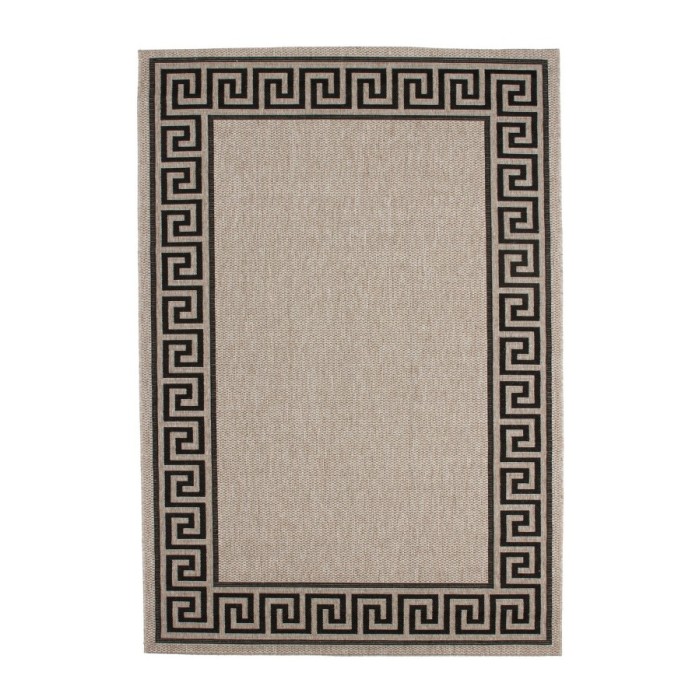 Tapis 230x160cm, design F205A coloris argent - Confort et élégance pour votre intérieur