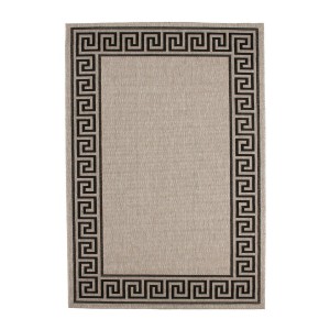 Tapis 290x200cm, design F205A coloris agent - Confort et élégance pour votre intérieur