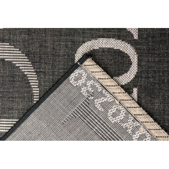 Tapis 110x60cm, design F115A coloris graphite - Confort et élégance pour votre intérieur