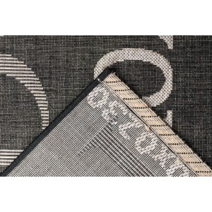 Tapis 230x160cm, design F115A coloris graphite - Confort et élégance pour votre intérieur
