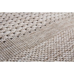 Tapis 170x120cm, design F025A coloris argent - Confort et élégance pour votre intérieur