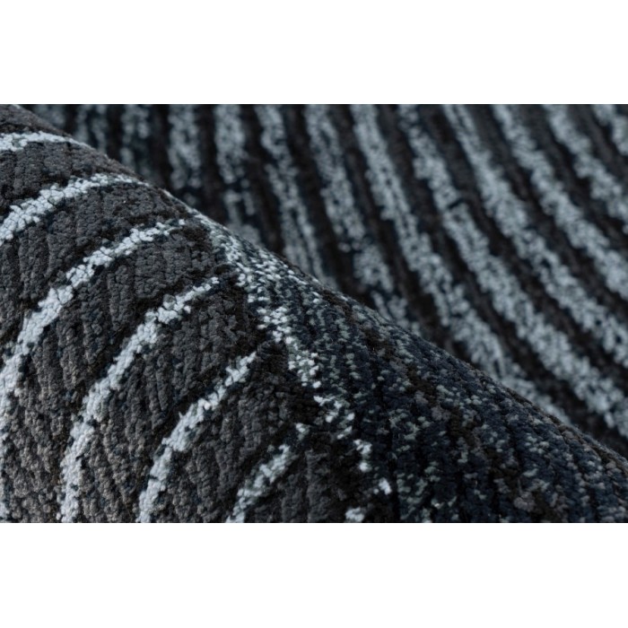 Tapis 290x200cm, design G208A coloris bleu pétrole - Confort et élégance pour votre intérieur