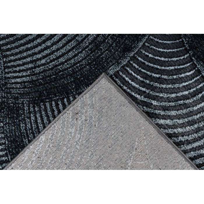 Tapis 290x200cm, design G208A coloris bleu pétrole - Confort et élégance pour votre intérieur