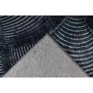 Tapis 290x200cm, design G208A coloris bleu pétrole - Confort et élégance pour votre intérieur