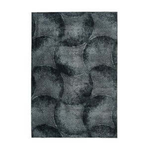 Tapis 290x200cm, design G208A coloris bleu pétrole - Confort et élégance pour votre intérieur