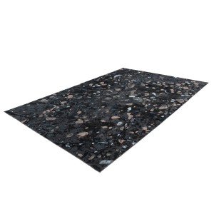 Tapis 150x80cm, design G308A coloris bleu pétrole - Confort et élégance pour votre intérieur