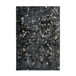 Tapis 290x200cm, design G308A coloris bleu pétrole - Confort et élégance pour votre intérieur