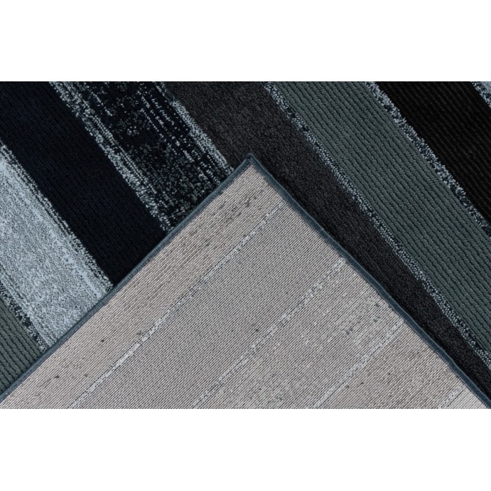 Tapis 230x160cm, design G408A coloris bleu pétrole - Confort et élégance pour votre intérieur