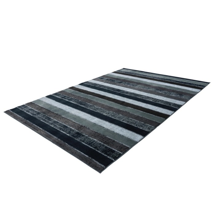 Tapis 290x200cm, design G408A coloris bleu pétrole - Confort et élégance pour votre intérieur