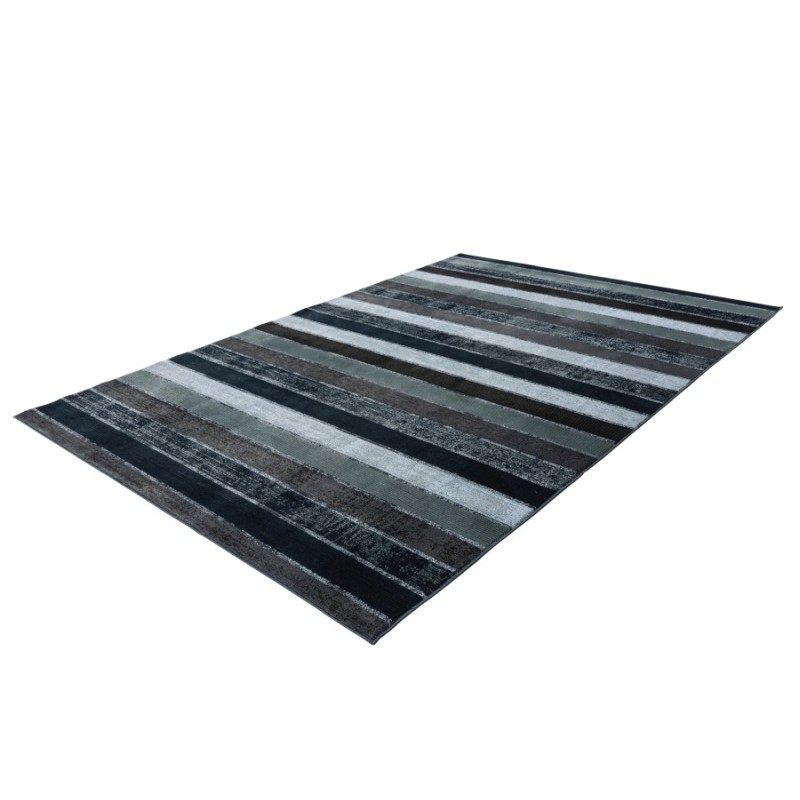 Tapis 290x200cm, design G408A coloris bleu pétrole - Confort et élégance pour votre intérieur