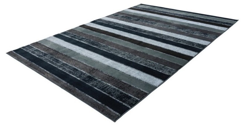 Tapis 290x200cm, design G408A coloris bleu pétrole - Confort et élégance pour votre intérieur