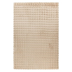 Tapis 230x160cm, design H008Y coloris beige - Confort et élégance pour votre intérieur