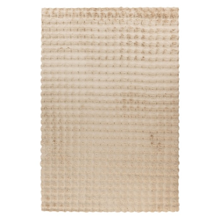 Tapis 290x200cm, design H008Y coloris beige - Confort et élégance pour votre intérieur