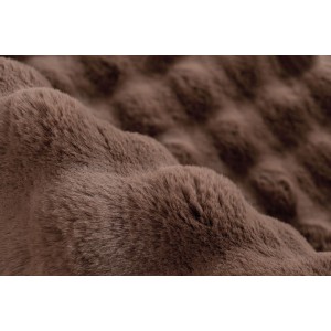 Tapis 150x80cm, design H008Y coloris taupe foncé - Confort et élégance pour votre intérieur