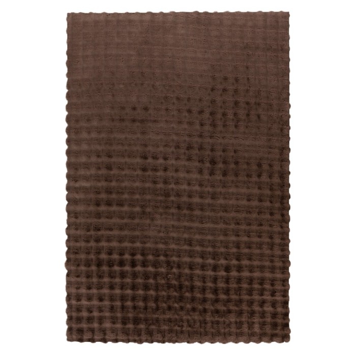 Tapis 170x120cm, design H008Y coloris taupe foncé - Confort et élégance pour votre intérieur