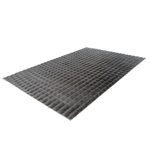 Tapis 290x200cm, design H008Y coloris graphite - Confort et élégance pour votre intérieur