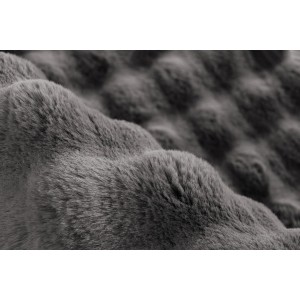 Tapis 290x200cm, design H008Y coloris graphite - Confort et élégance pour votre intérieur
