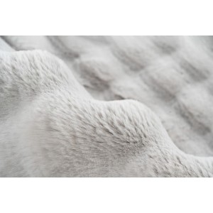 Tapis 150x80cm, design H008Y coloris argent - Confort et élégance pour votre intérieur