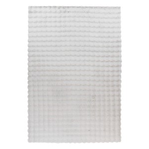 Tapis 290x200cm, design H008Y coloris argent - Confort et élégance pour votre intérieur