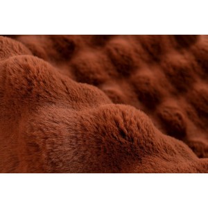 Tapis 150x80cm, design H008Y coloris rouge terracotta - Confort et élégance pour votre intérieur