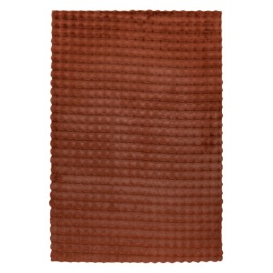 Tapis 150x80cm, design H008Y coloris rouge terracotta - Confort et élégance pour votre intérieur