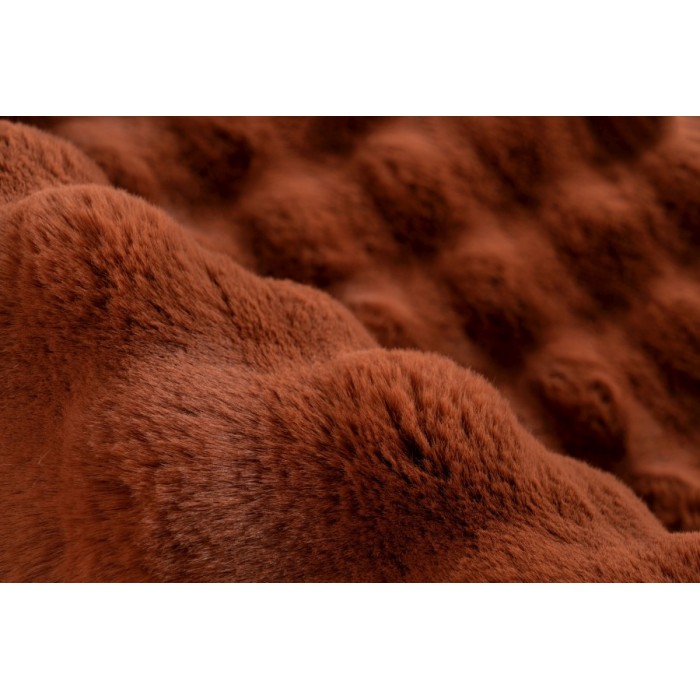 Tapis 170x120cm, design H008Y coloris rouge terracotta - Confort et élégance pour votre intérieur