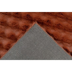 Tapis 170x120cm, design H008Y coloris rouge terracotta - Confort et élégance pour votre intérieur