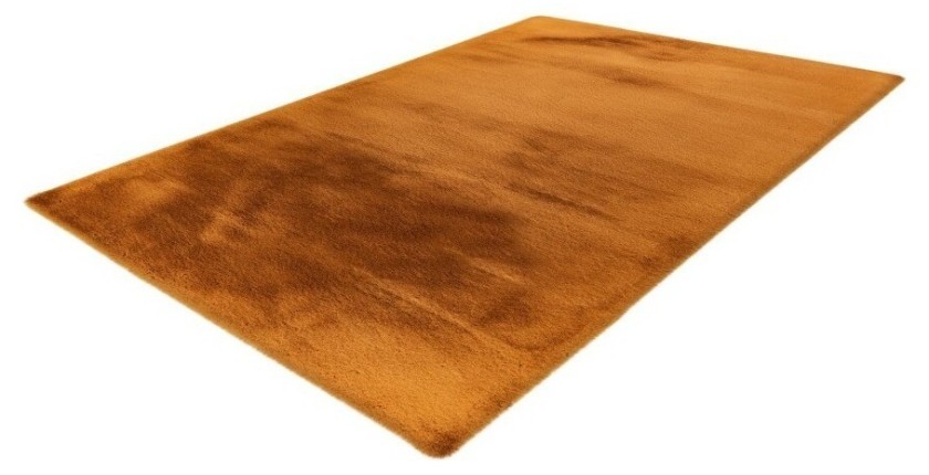 Tapis 170x120cm, design H008N coloris ambré - Confort et élégance pour votre intérieur