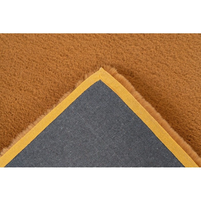 Tapis 170x120cm, design H008N coloris ambré - Confort et élégance pour votre intérieur