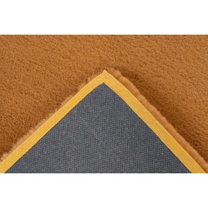 Tapis 170x120cm, design H008N coloris ambré - Confort et élégance pour votre intérieur