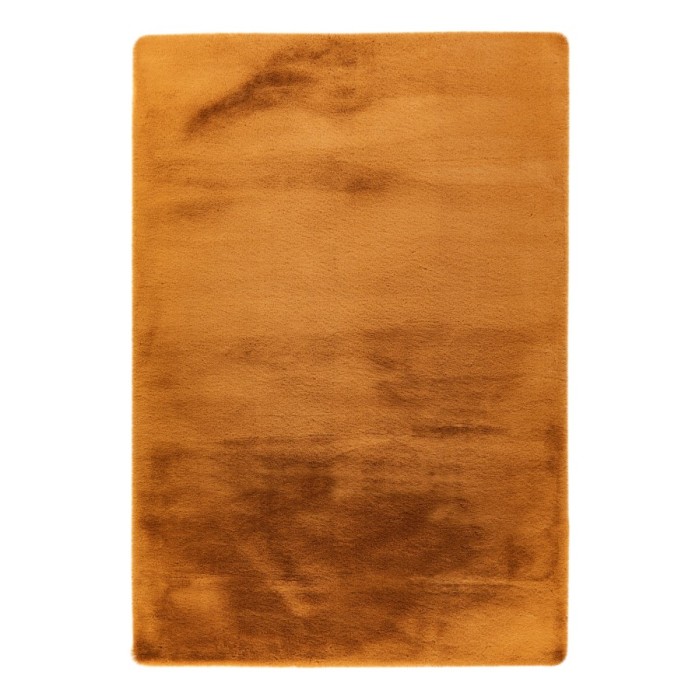 Tapis 290x200cm, design H008N coloris ambré - Confort et élégance pour votre intérieur