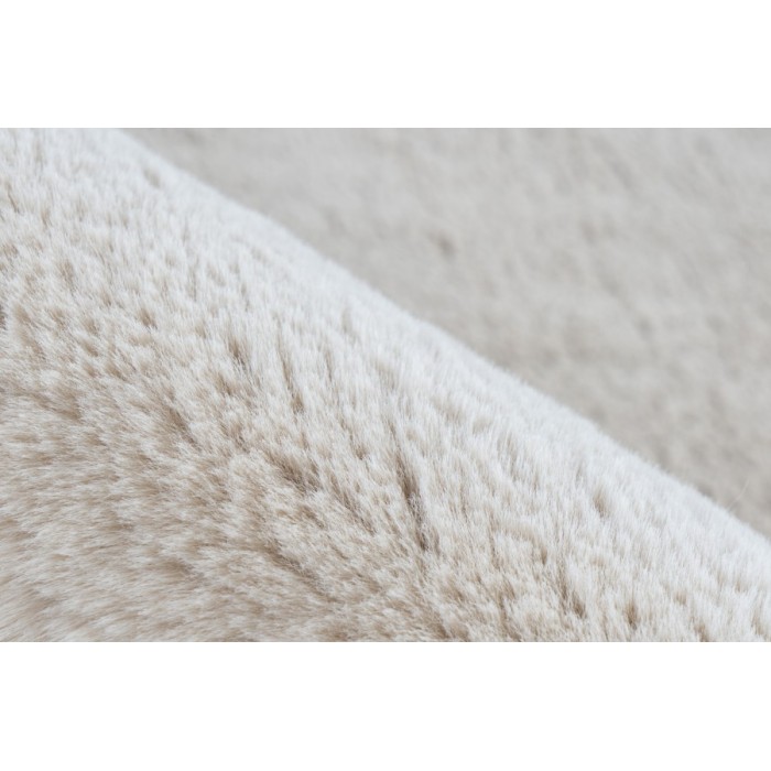 Tapis 150x80cm, design H008N coloris beige - Confort et élégance pour votre intérieur