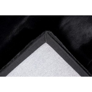 Tapis 290x200cm, design H008N coloris noir - Confort et élégance pour votre intérieur