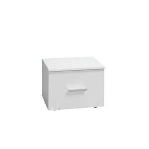 Ensemble pour chambre à coucher PANAREA. Lit adulte avec option coffre design 180x200 + deux chevets + sommier
