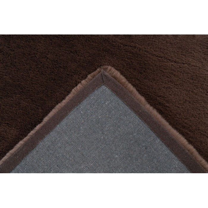 Tapis 150x80cm, design H008N coloris taupe foncé - Confort et élégance pour votre intérieur